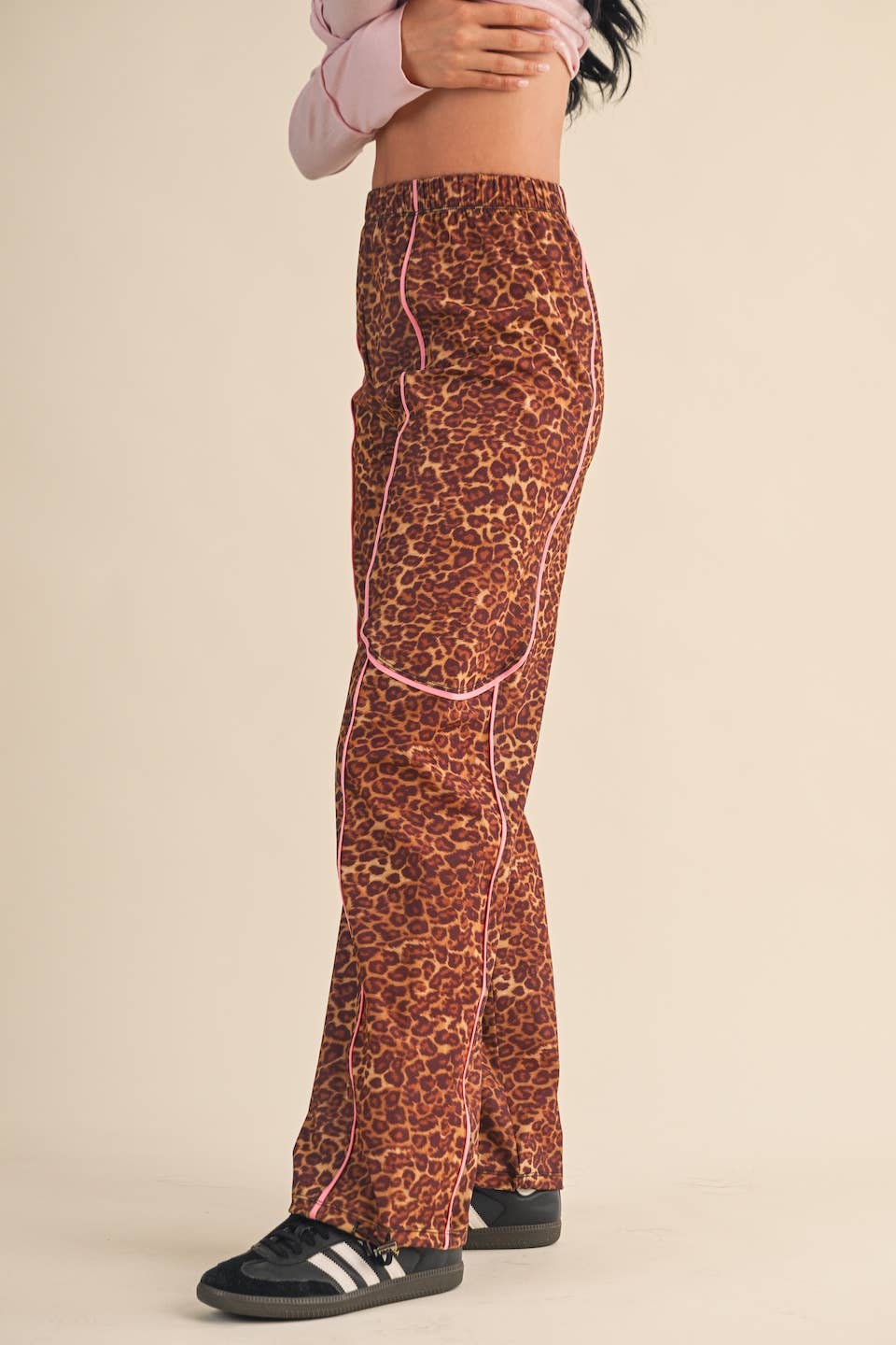 *NEW* Leopard Track Pants