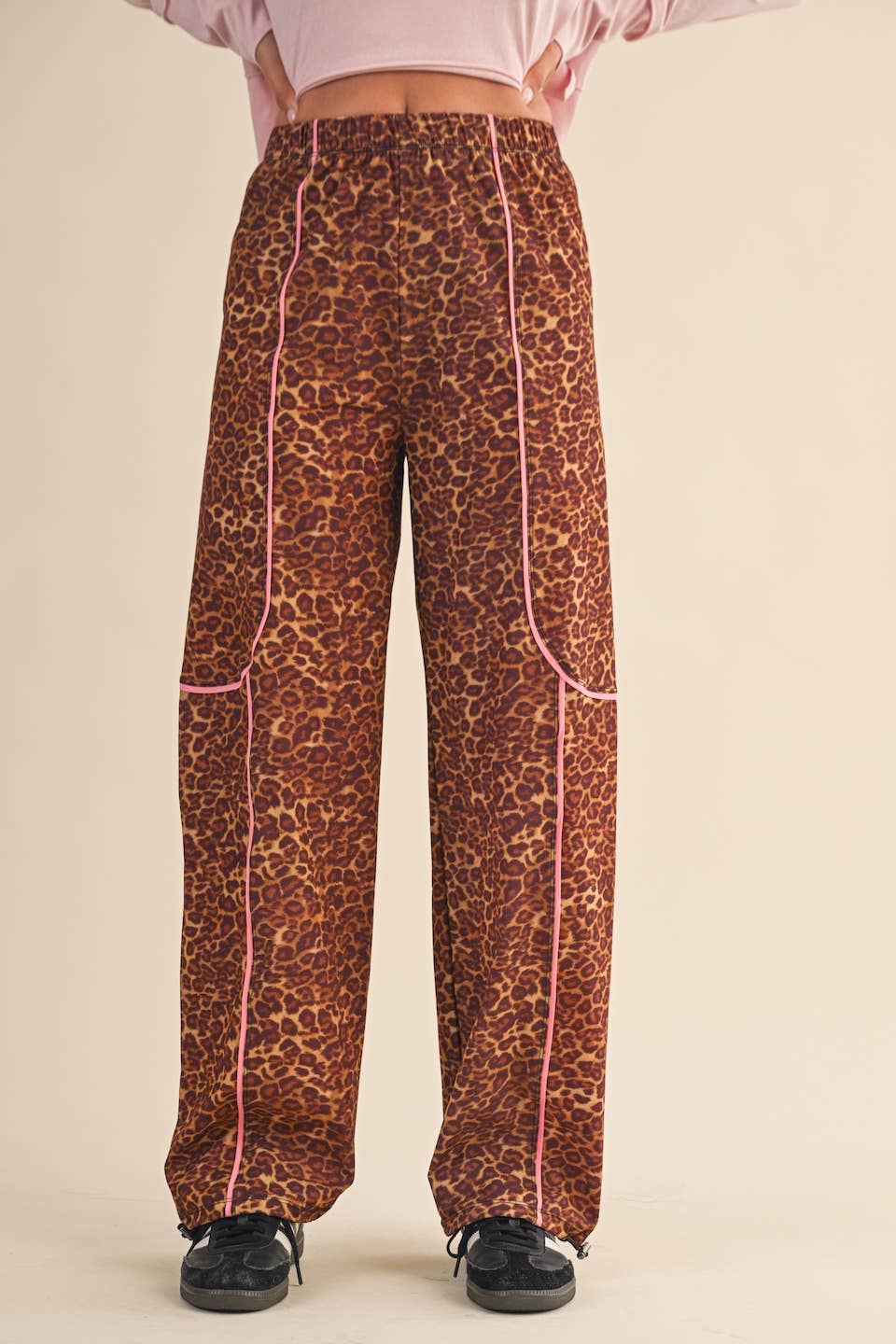 *NEW* Leopard Track Pants