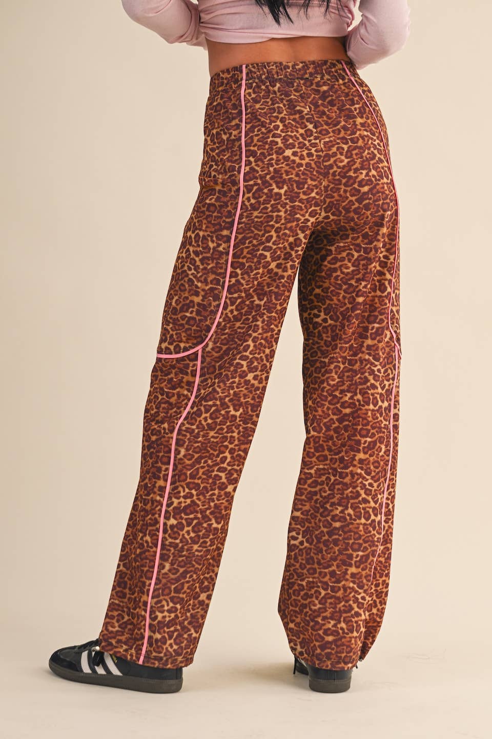 *NEW* Leopard Track Pants